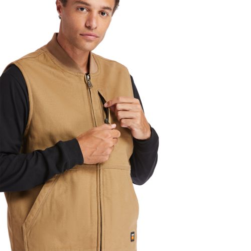 Timberland Men's Timberland PRO® Gritman Lined Canvas Vest