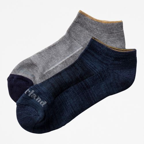 Timberland Men's 2-Pack Casual No-Show Socks