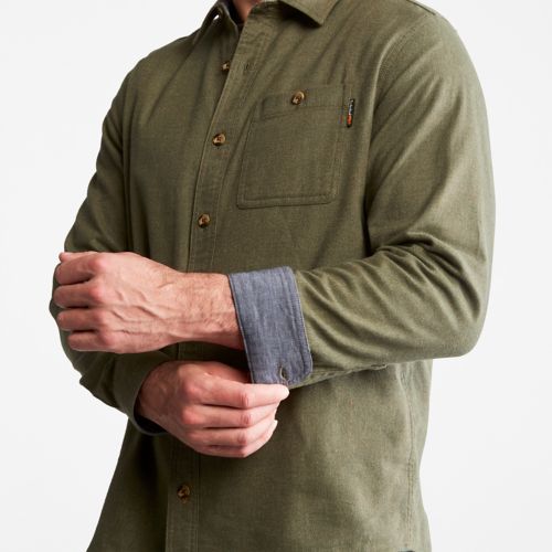 Timberland Men's Timberland PRO® Woodfort Midweight Flannel Work Shirt