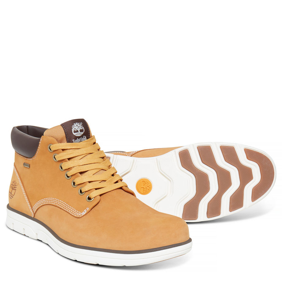 Timberland Men's Bradstreet Chukka with Gore-Tex® Yellow Wheat Nubuck
