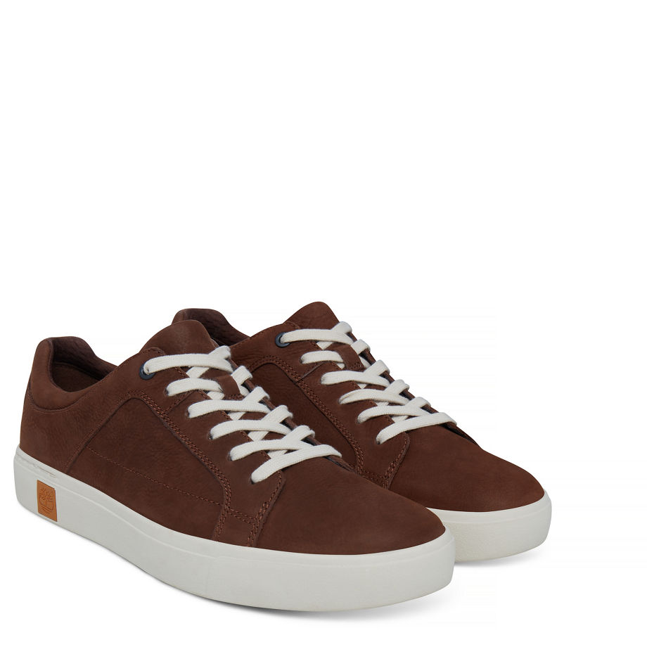Timberland Men's Amherst Oxford Vintage Brown Potting Soil Vecchio