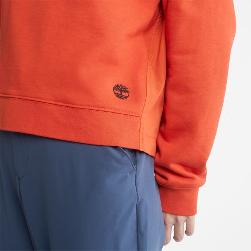 Timberland Women's Mixed-Media Hoodie Sweatshirt