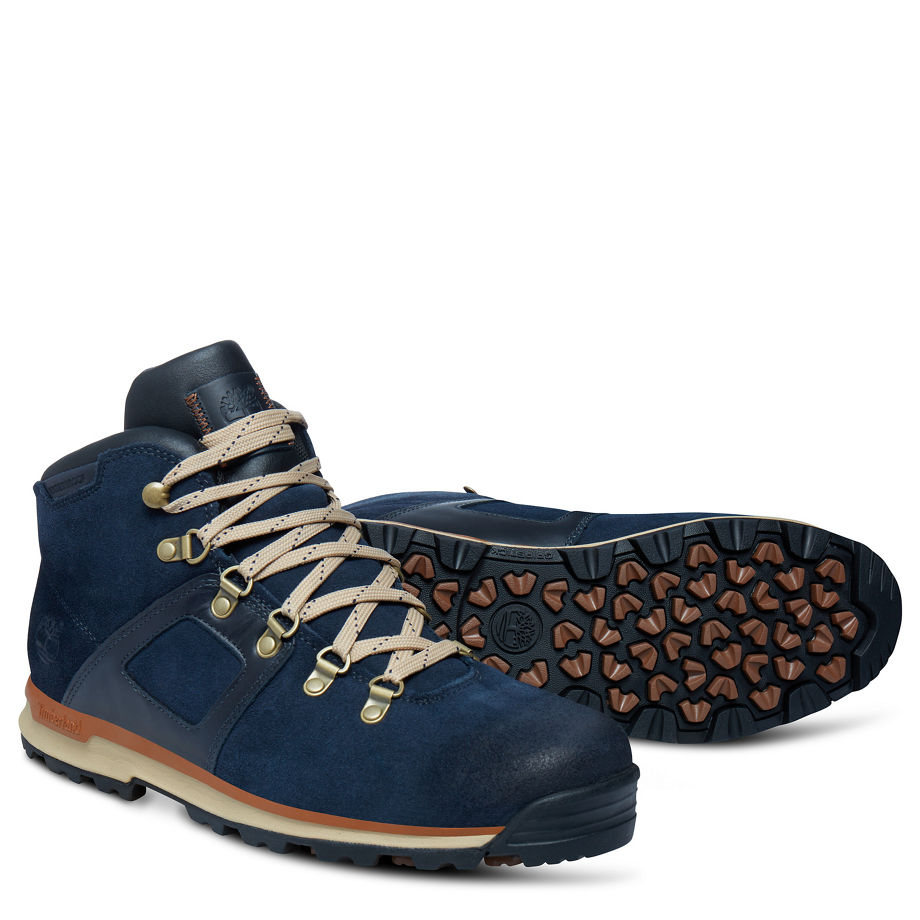 Timberland Men's GT Scramble Mid Leather Navy Navy