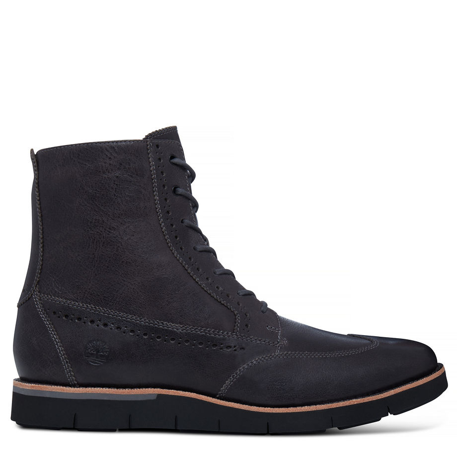 Timberland Men's Preston Hills 6-inch Boot Slate Grey Forged Iron Dusk