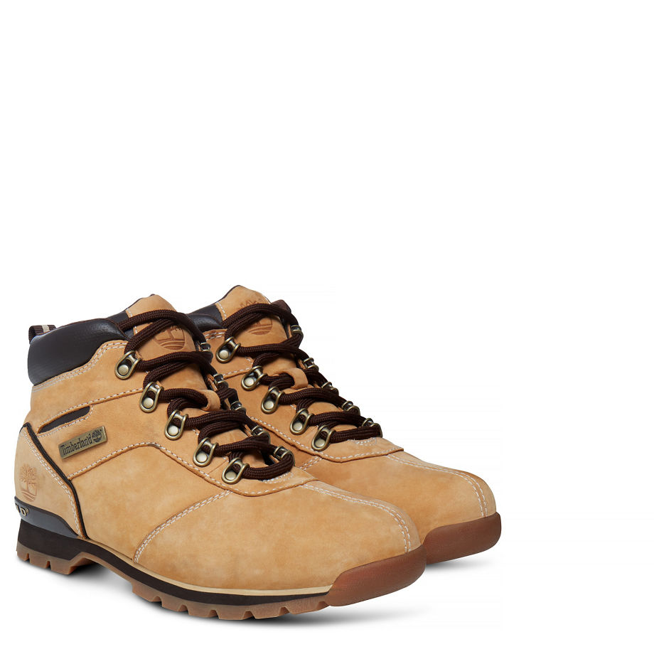 Timberland Men's Splitrock 2 Yellow Wheat Nubuck