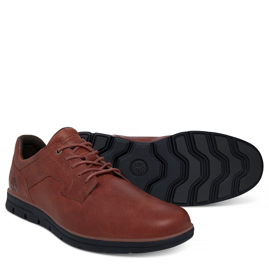 Timberland Men's Bradstreet Oxford Cognac Cognac Woodlands