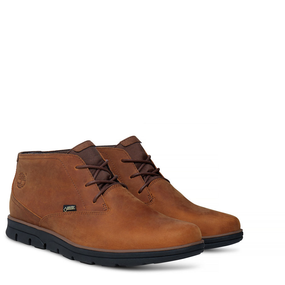 Timberland Men's Bradstreet Chukka with Gore-Tex® Brown Red Brown Oiled