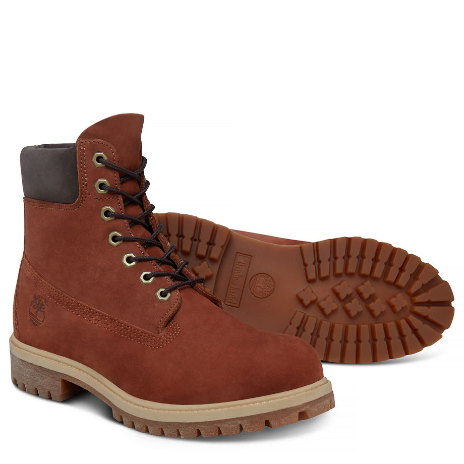 Timberland Men's Timberland® Icon 6-Inch Boot Rust Brown Cognac Waterbuck