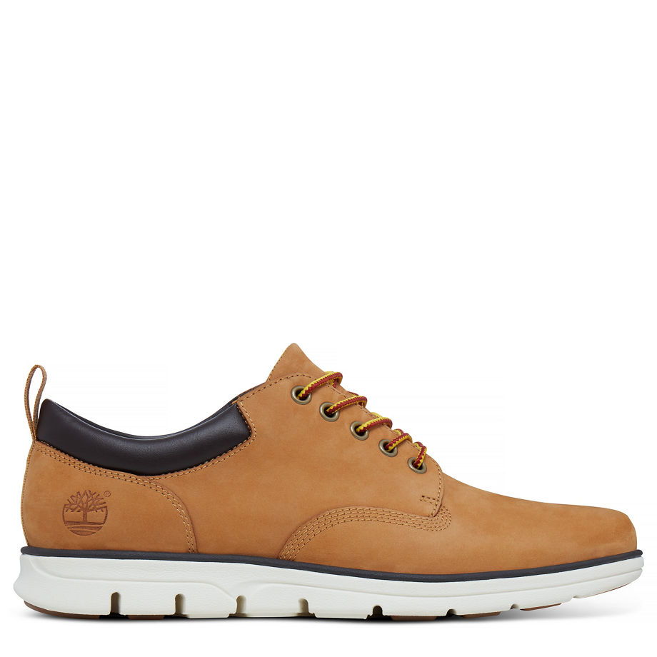 Timberland Men's Bradstreet Oxford Shoe Yellow Wheat Nubuck
