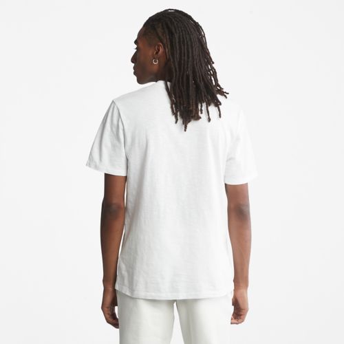 Timberland Men's Logo Slub T-Shirt