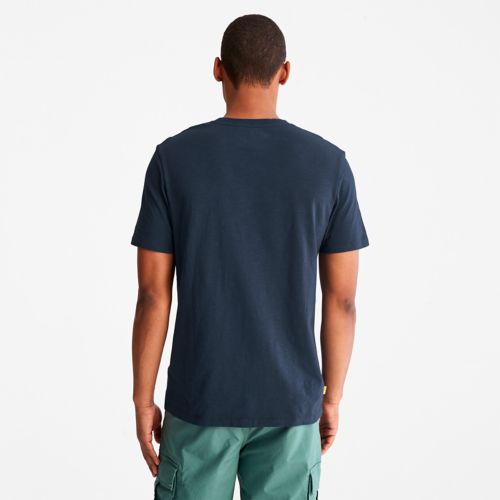 Timberland Men's Logo Slub T-Shirt