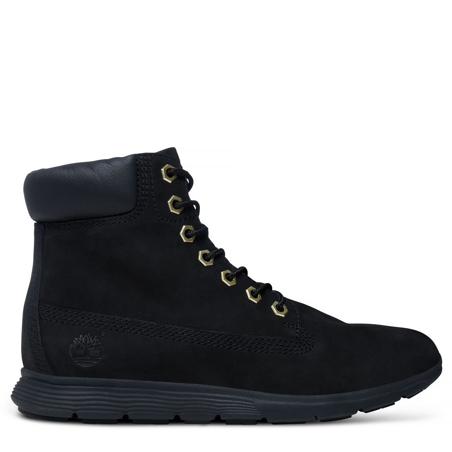 Timberland Women's Killington 6-inch Boot Black Black Nubuck
