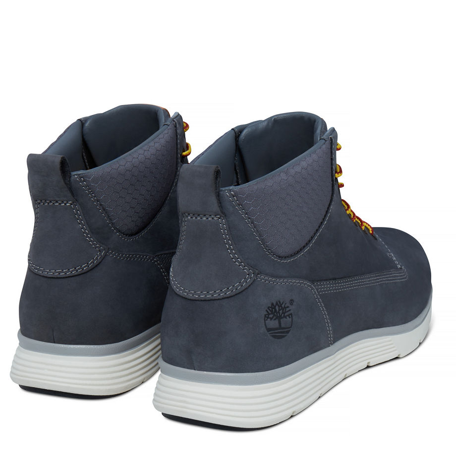 Timberland Men's Killington Chukka Sneaker Dark Grey Gunmetal Nubuck