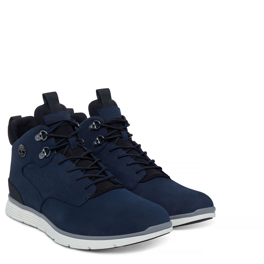 Timberland Men's Killington Hiker Chukka Navy Black Iris Nubuck