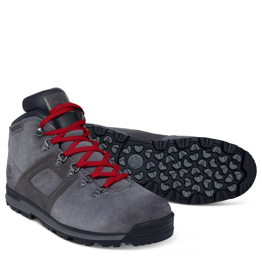 Timberland Men's GT Scramble Leather Boot Stone Grey Dark Grey