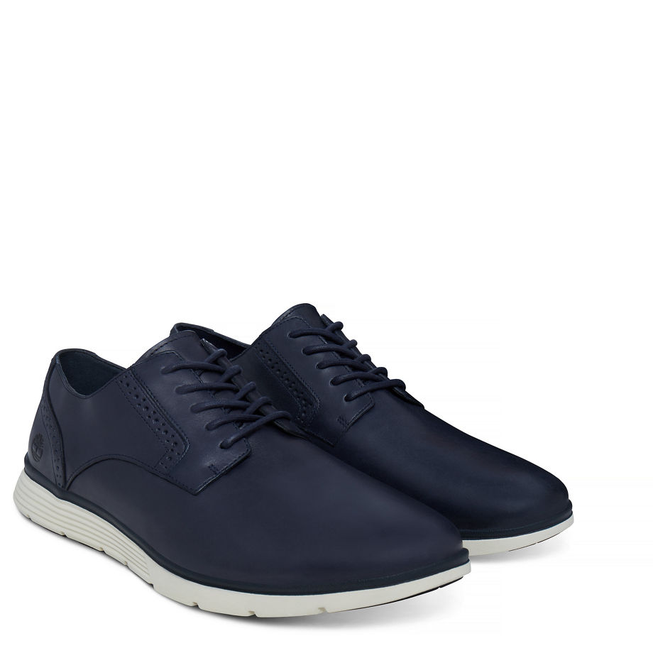 Timberland Men's Franklin Park Plain Toe Oxford Navy Black Iris Mincio