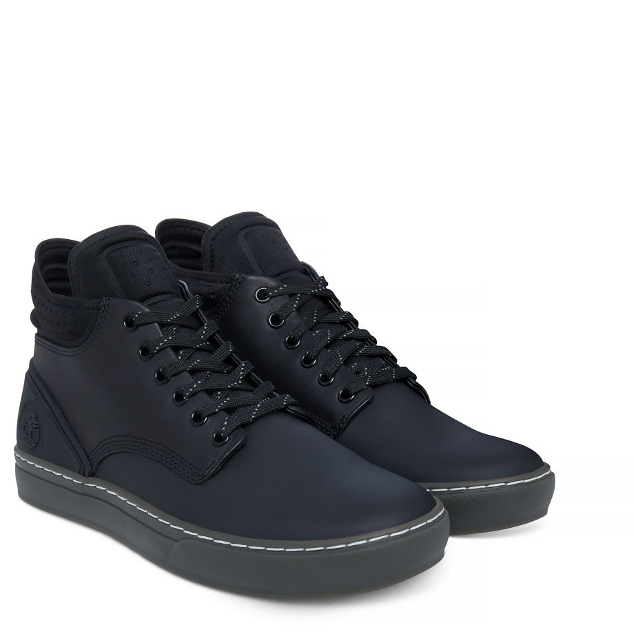 Timberland Men's Adventure 2.0 Cupsole Rubberised Chukka Black Black Rubberized