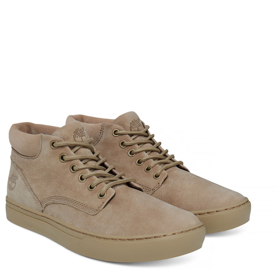 Timberland Men's Adventure 2.0 Cupsole Chukka Beige Travertine Barefoot Buffed (Monochromatic)