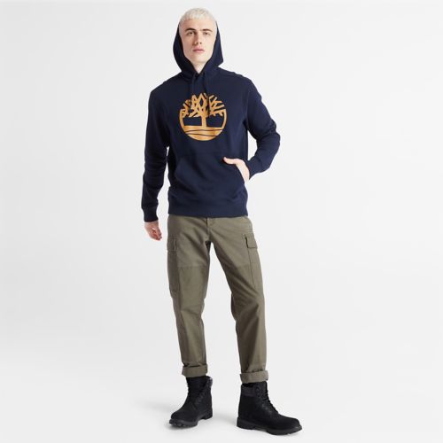 Timberland Men's Timberland Tree-Logo Hoodie