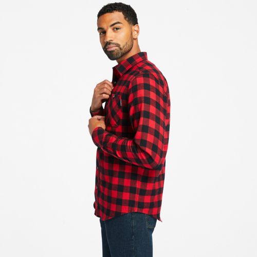 Timberland Men's Timberland PRO® Woodfort Midweight Flannel Work Shirt
