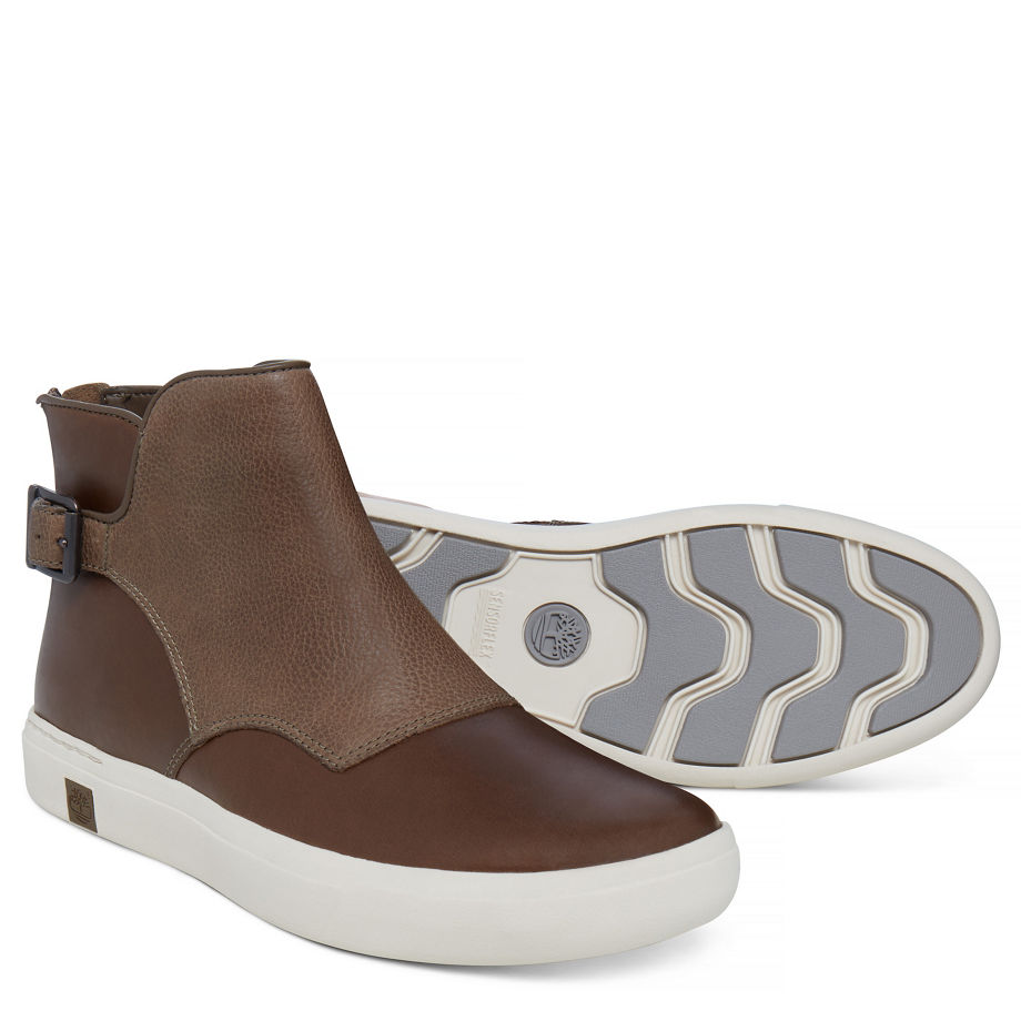 Timberland Women's Amherst Buckle Chelsea Canteen Woodlands