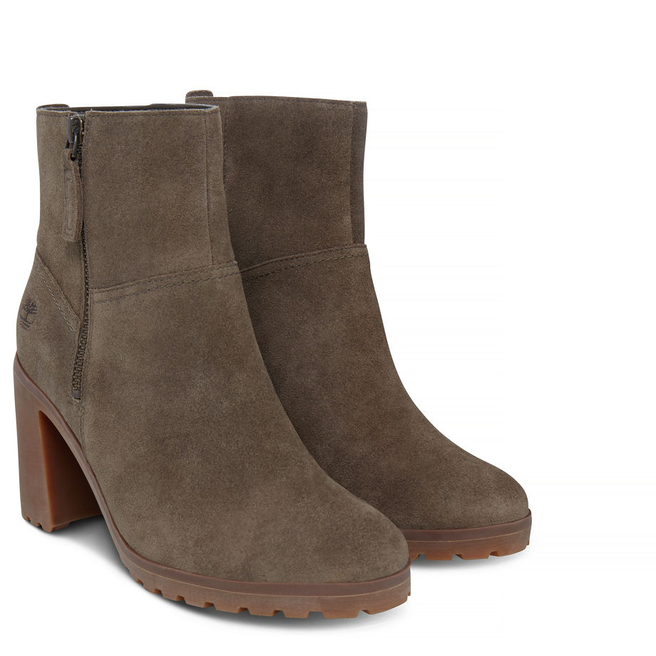 Timberland Women's Allington Chelsea Greige Canteen Suede