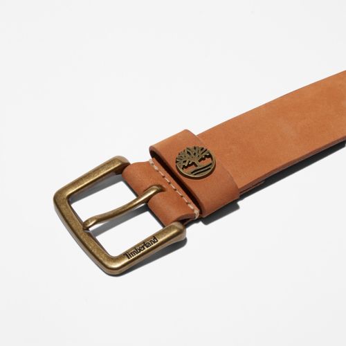 Timberland Men's Tree Logo Keeper Belt