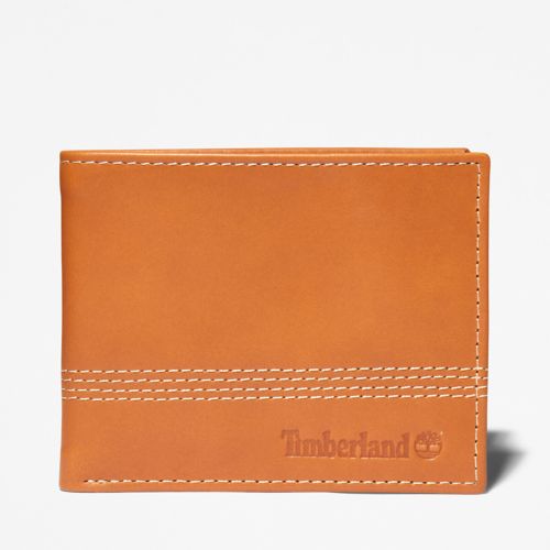 Timberland Men's Quad Wallet with Matching Fob Gift Set