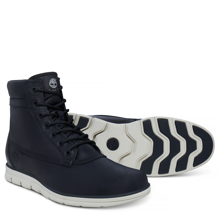 Timberland Men's Bradstreet Mixed Media Boot Black Black Connection