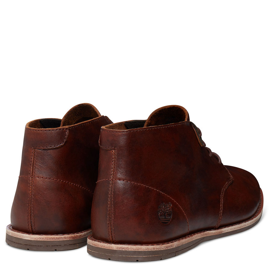 Timberland Men's Revenia Plain Toe Chukka Light Brown Dark Sudan Brown Mars Fg