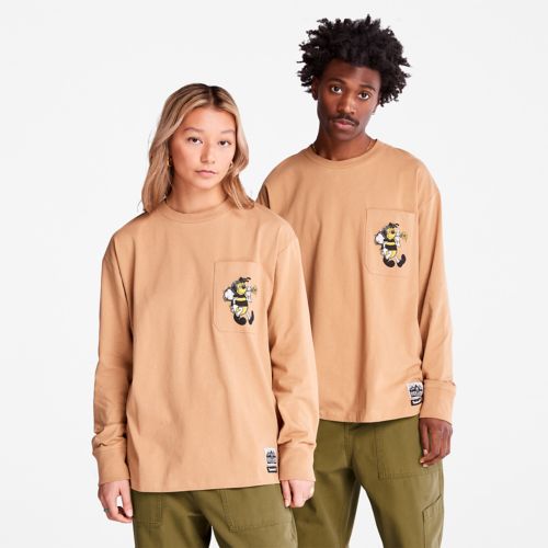 Timberland Bee Line x Timberland Back-Graphic Long-Sleeve T-Shirt