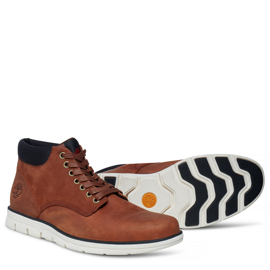 Timberland Men's Bradstreet Chukka Brown Red Brown Fg