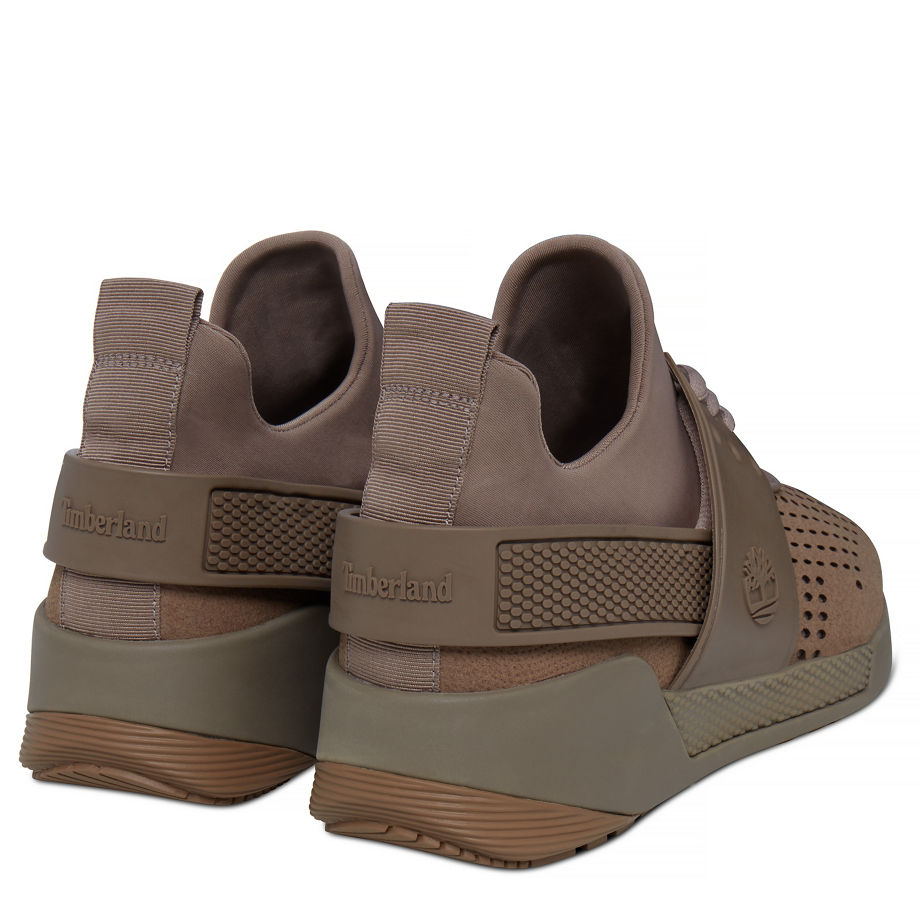 Timberland Women's Kiri Up Sneaker Greige Taupe Grey