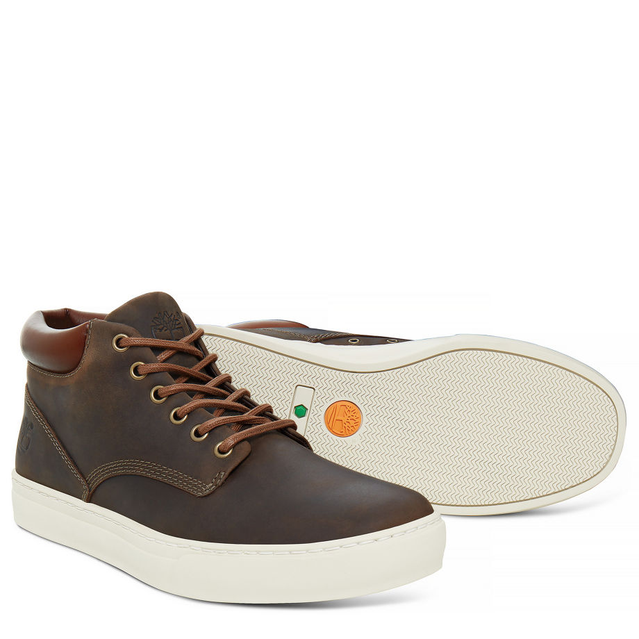 Timberland Men's Adventure 2.0 Cupsole Chukka Dark Olive Dark Olive Roughcut