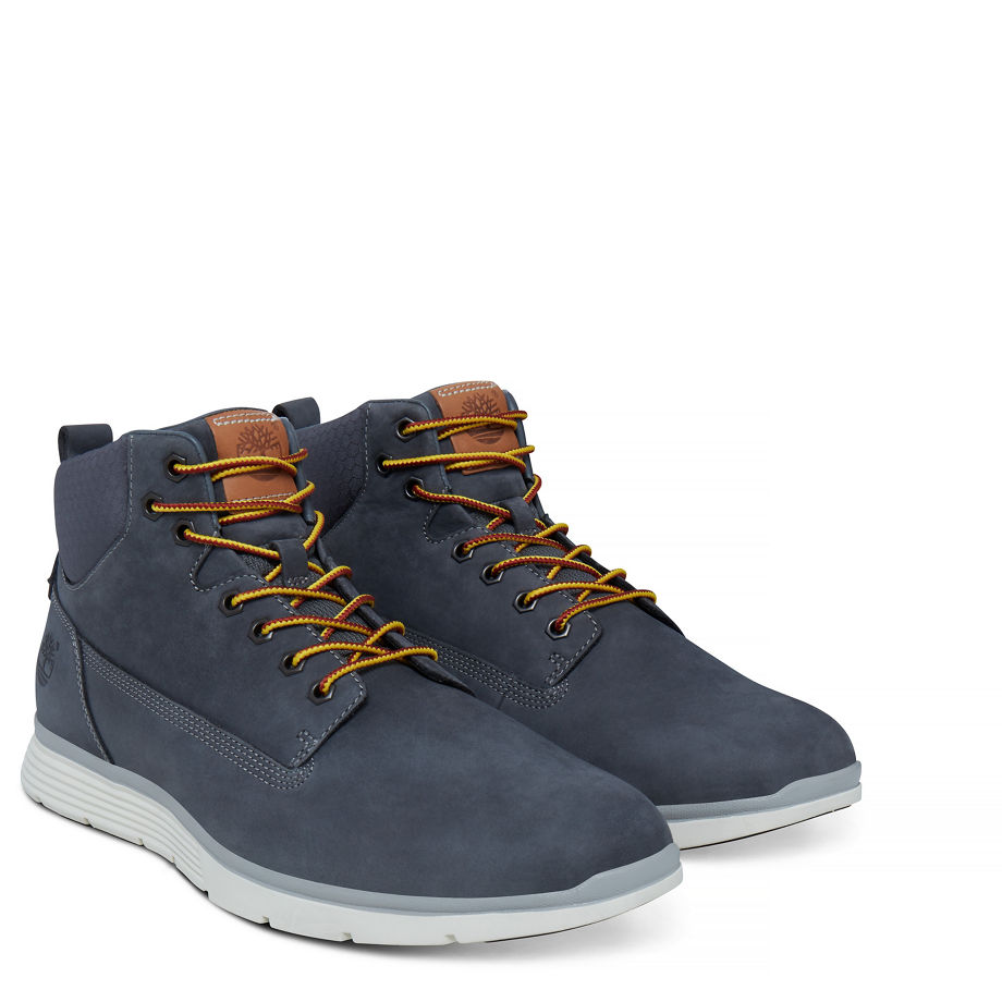 Timberland Men's Killington Chukka Sneaker Dark Grey Gunmetal Nubuck