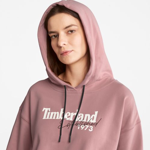 Timberland Women's Relaxed-Fit Logo Hoodie