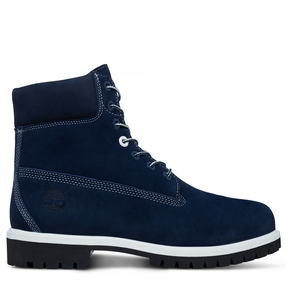 Timberland Men's Timberland® Icon Suede 6-inch Boot Navy Black Iris Hammer Ii