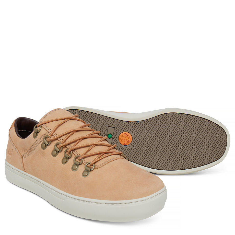 Timberland Men's Adventure 2.0 Alpine Oxford Beige Nubuck Doe Barefoot Buffed