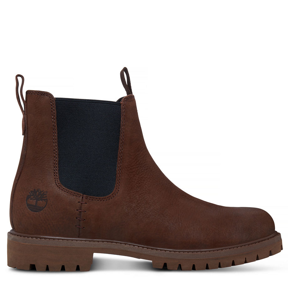 Timberland Men's Timberland® Icon Chelsea Brown Potting Soil Vecchio