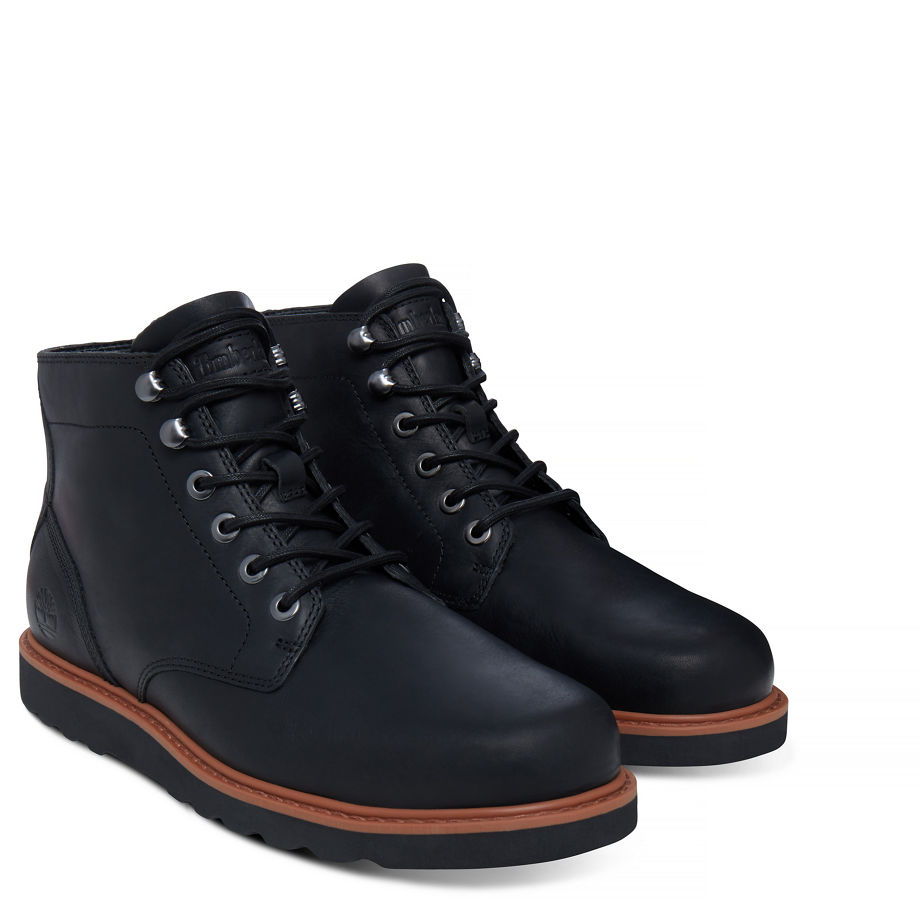 Timberland Men's Newmarket Chukka Black Jet Black Tbl Forty