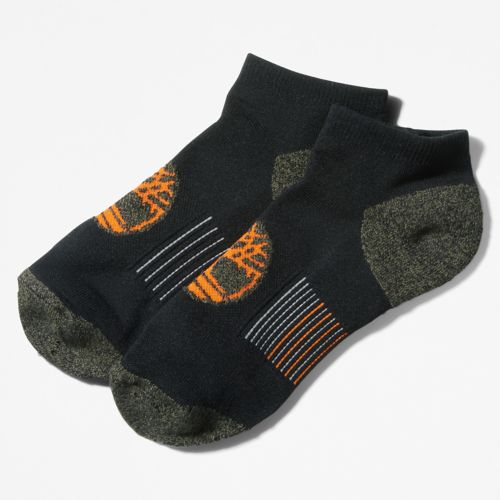 Timberland Men's 2-Pack Zoned Low-Cut Sport Socks