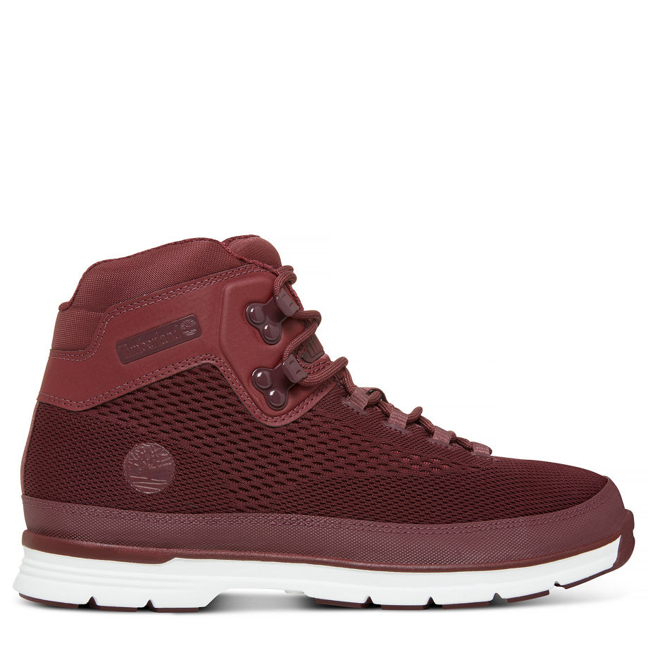Timberland Men's Euro Hiker Spacer Boot Dark Red Dark Red