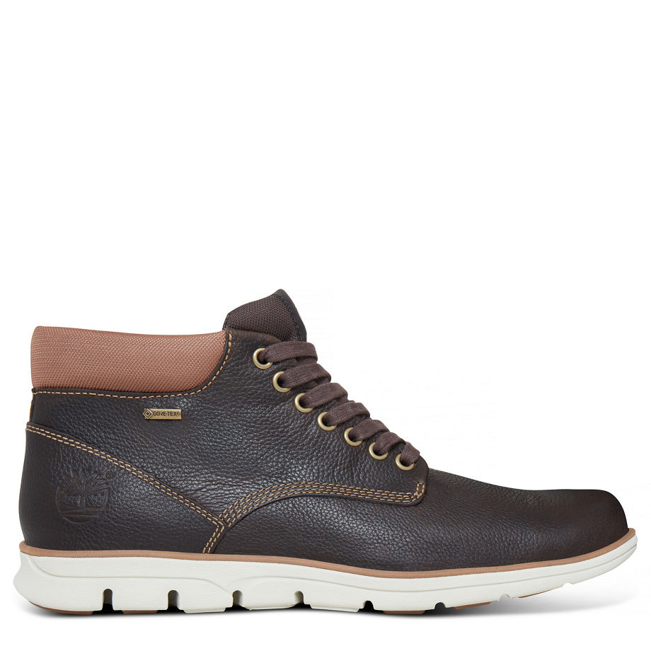 Timberland Men's Bradstreet Chukka with Gore-Tex® Dark brown Turkish Coffee Heartlands Full Grain