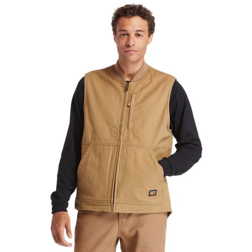Timberland Men's Timberland PRO® Gritman Lined Canvas Vest