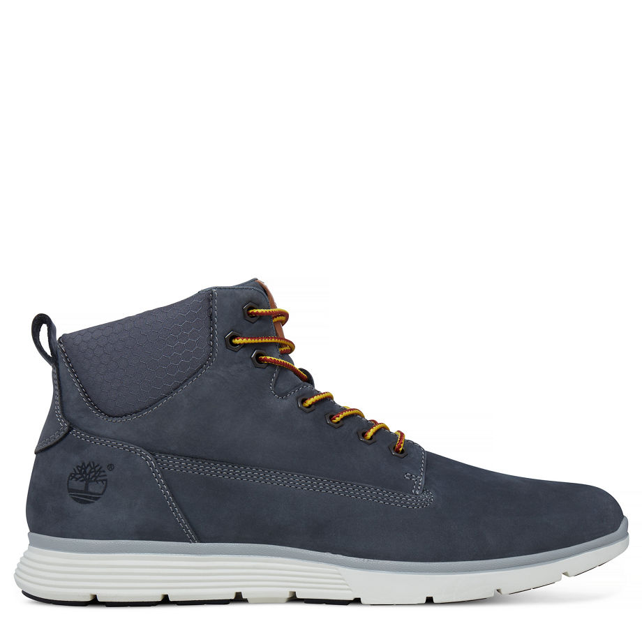 Timberland Men's Killington Chukka Sneaker Dark Grey Gunmetal Nubuck