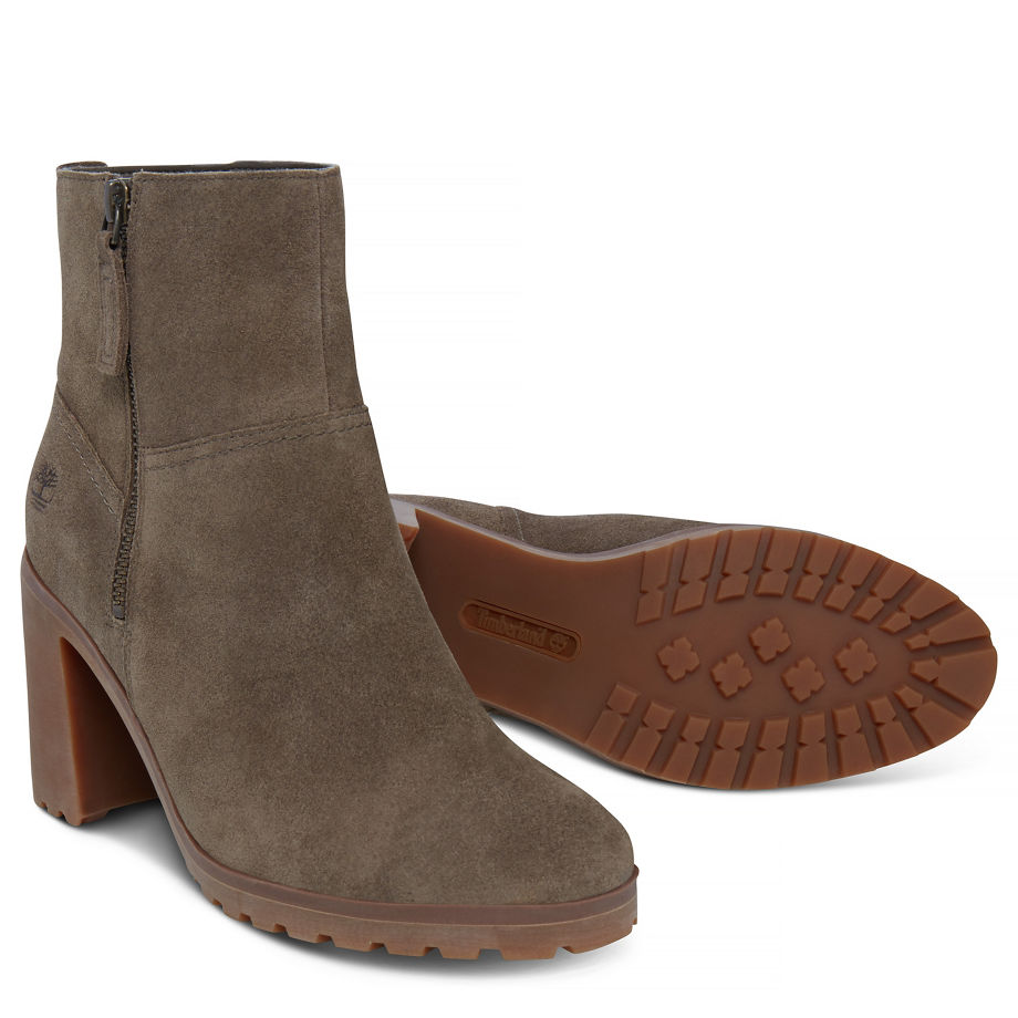 Timberland Women's Allington Chelsea Greige Canteen Suede