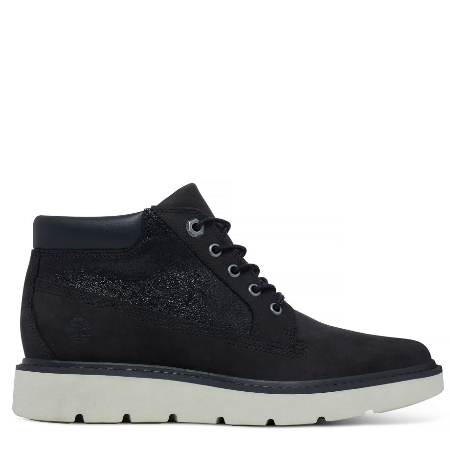 Timberland Women's Kenniston Nellie Boot Black Black Nubuck W/Black Charred Suede