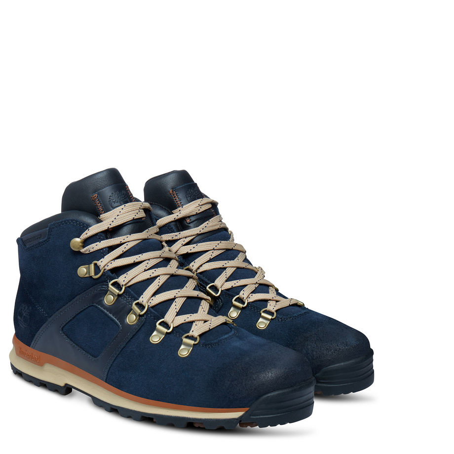 Timberland Men's GT Scramble Mid Leather Navy Navy