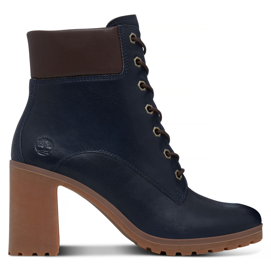 Timberland Women's Allington 6-Inch Boot Navy Black Iris Forty