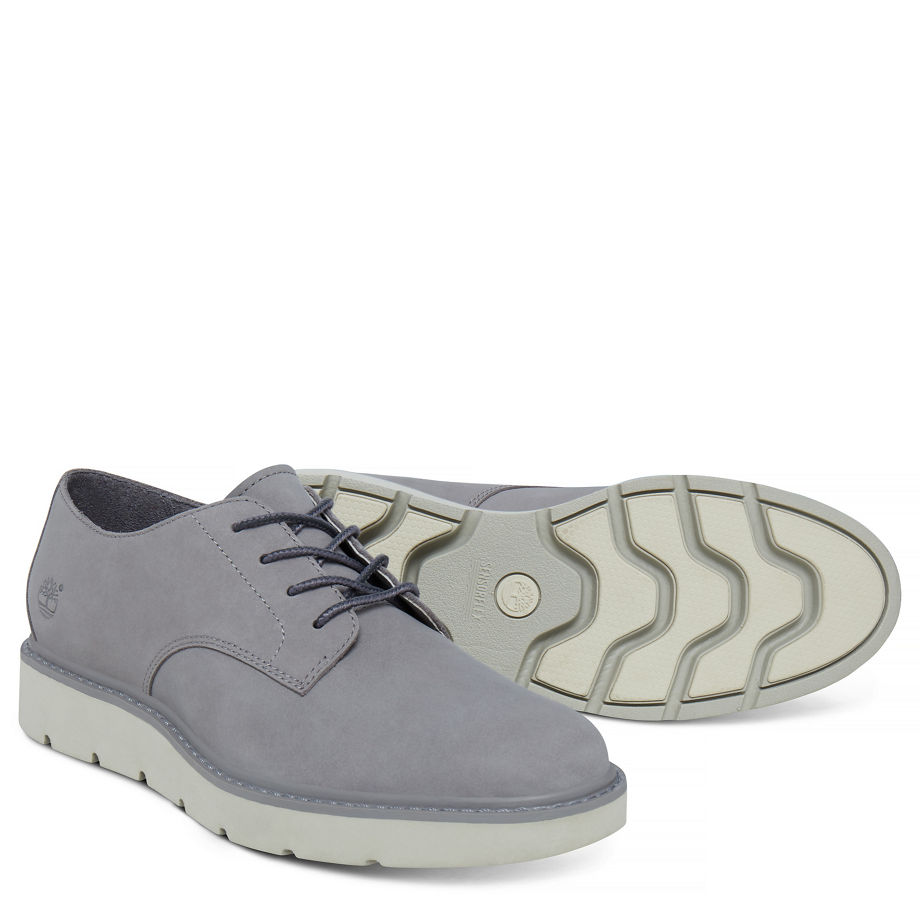 Timberland Women's Kenniston Oxford Light Grey Steeple Grey Nubuck